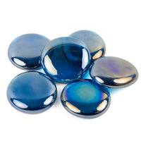 Glass Nuggets XL 30-36mm Turquoise Diamond