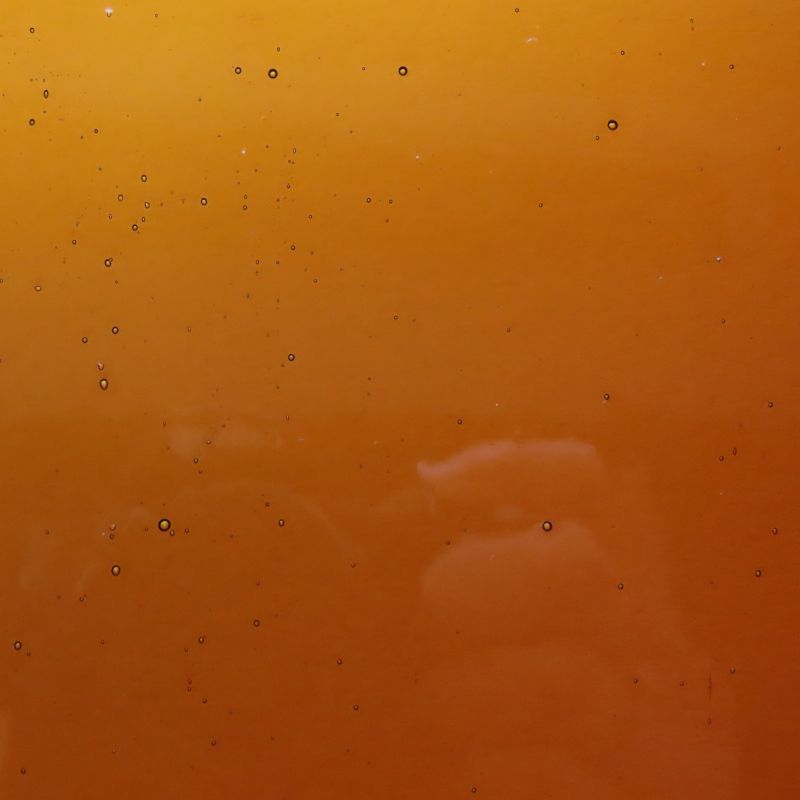 Glass Plate Golden Brown