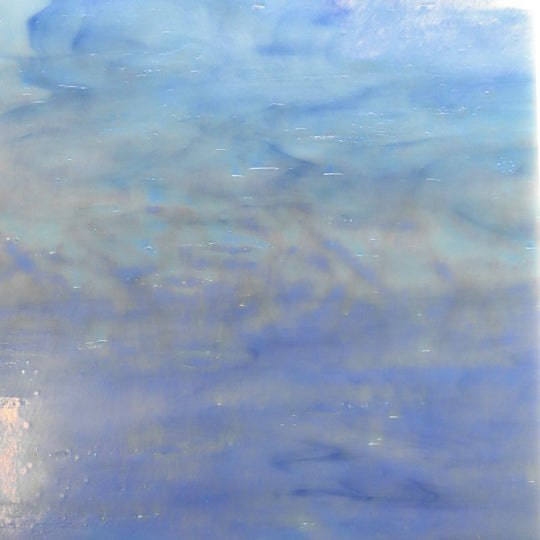 Plaque de Verre Bleu Céleste