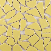 Ceramiczne puzzle białe