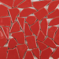 Ceramiczne puzzle białe