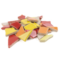 Ceramiczne puzzle białe