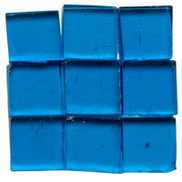 Pâtes De Verre Tiffany 15mm Bleu Capri