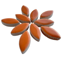 Ceramic Petals 25mm Orange