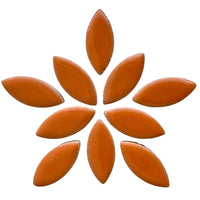 Ceramic Petals 25mm Orange
