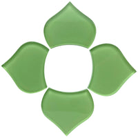 Grande Écaille de Poisson Vert Frais