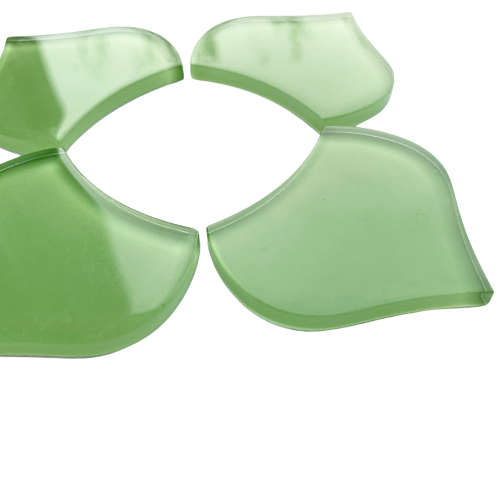 Grande Écaille de Poisson Vert Frais