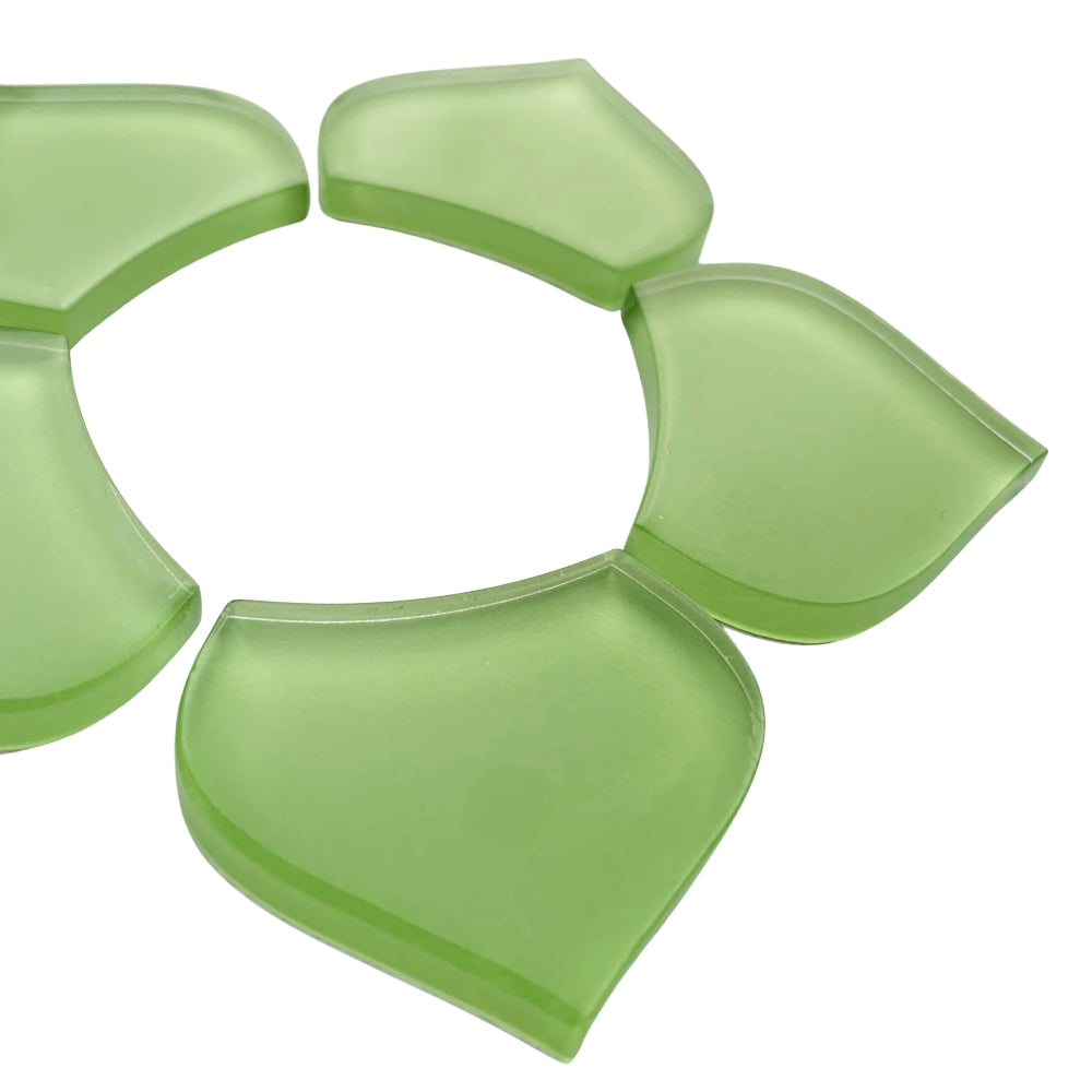 Średnia łuska rybia świeża zieleń