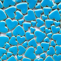 Charms Hearts Blue
