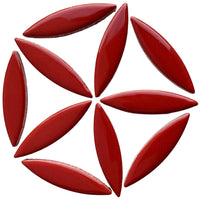 Ellipse de Céramique Rouge