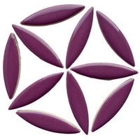 Ellipse de Céramique Violet