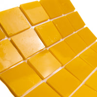 Verre Mosaique - glass mosaic -Glasmosaik-glasmozaïek-Glasmozaiek Tiffany Glacier 20mm Mango - mosaicshop