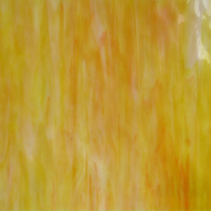 Plaque de Verre Texture Jaune Orange