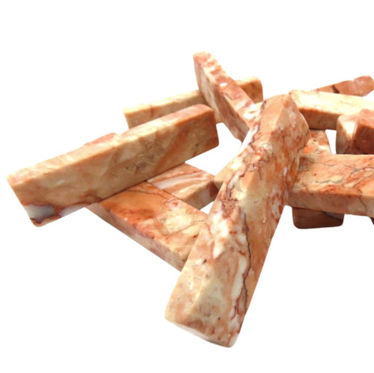 Marmurowe Pręty Głogowoczerwone