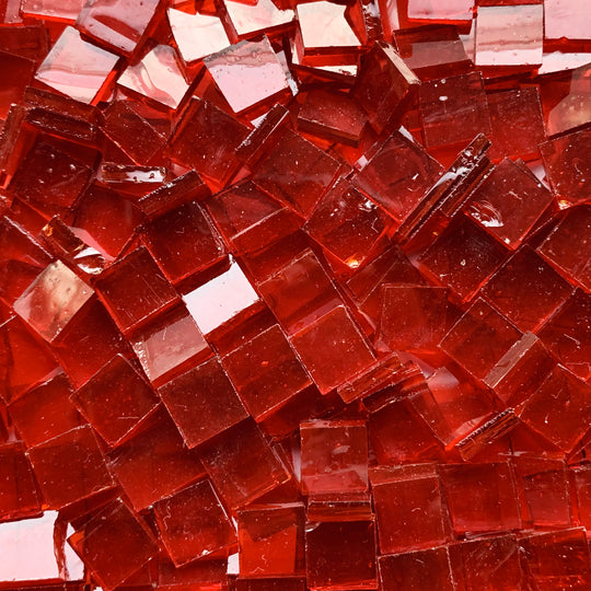 Pâtes De Verre Tiffany 10mm Rubis