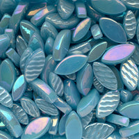 Petals Iridised Turquoise