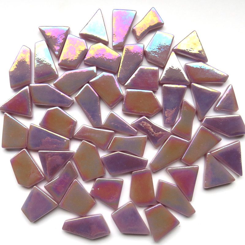 Ottoman Puzzles Iridescent Purple