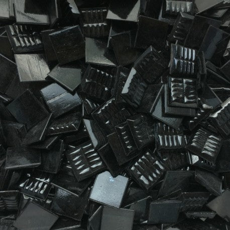 Glasmosaik Murano 20mm  Schwarz