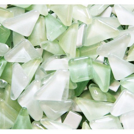 Cailloux De Verre Mix Vert Clair