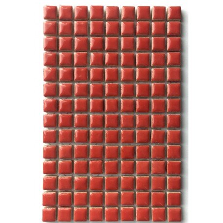 Verre Mosaique - glass mosaic -Glasmosaik-glasmozaïek-Keramiek 10mm Papaver - mosaicshop