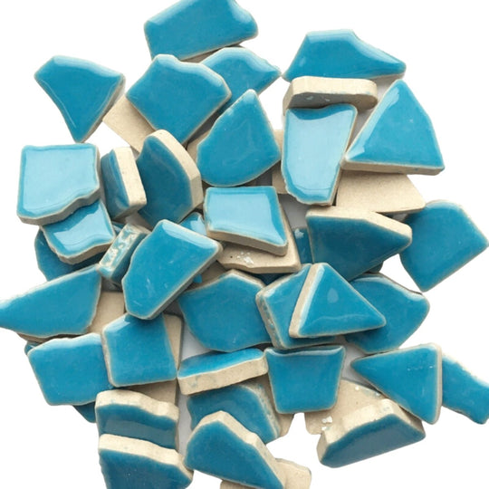 Ceramiczne Puzzle Morski Niebieski