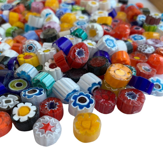 Millefiori mieszanka kolorów 11/12 przezroczysty