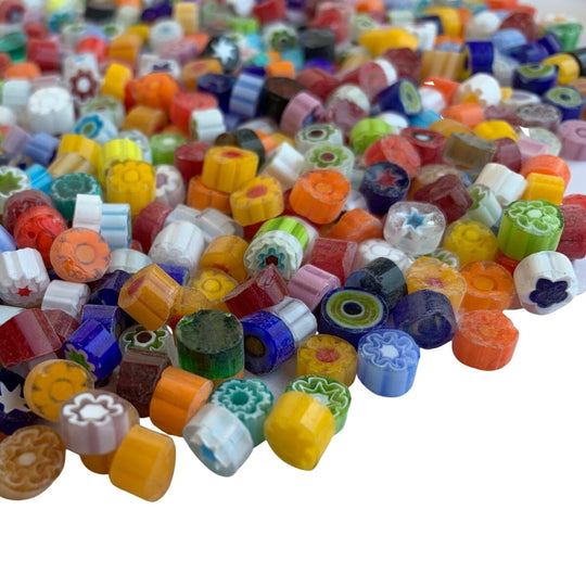 Millefiori mieszanka kolorów 7/8 przezroczysty