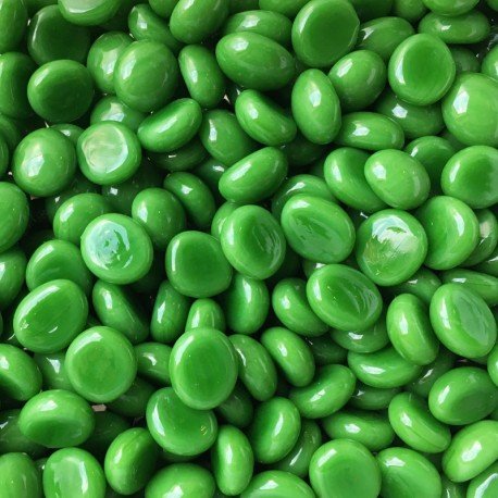 Billes de Verre Mini 9-13mm  Vert