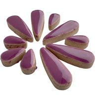 Gouttes de Céramiques  Violet