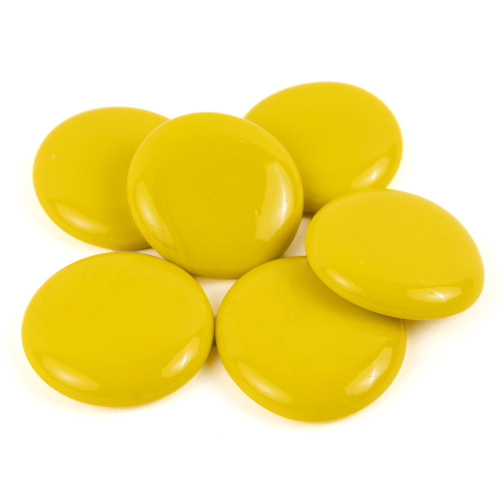 Billes de Verre XL 30-36mm Jaune
