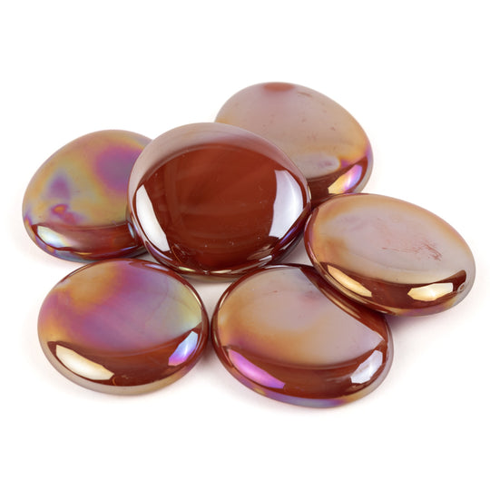 Glasnuggets XL 30-36mm Opal-Rot