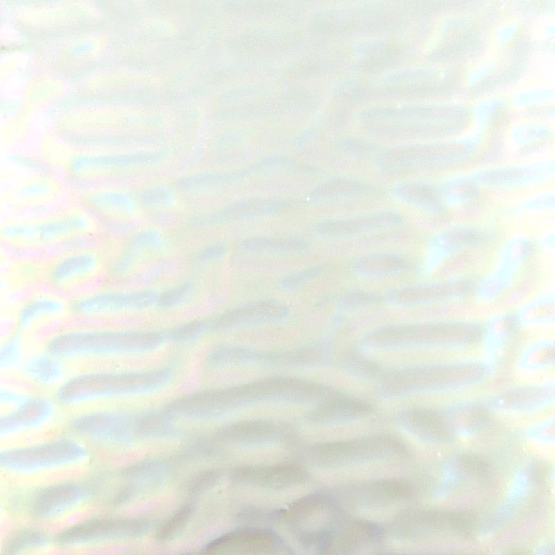  Plaque de Verre Blanc Nacré