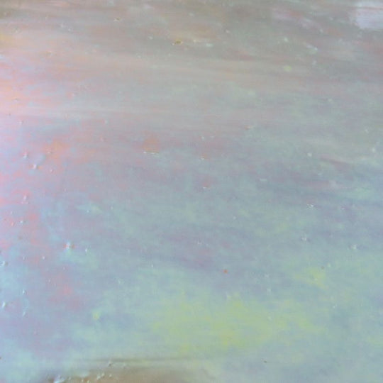 Glass Plate Silver Star Opal