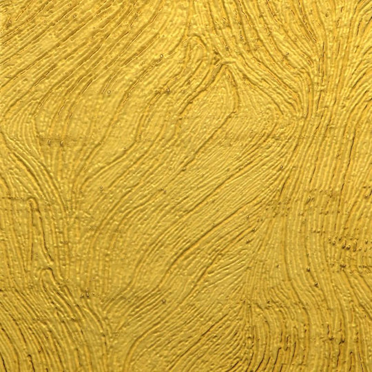 Glass Plate Pale Amber Ripple