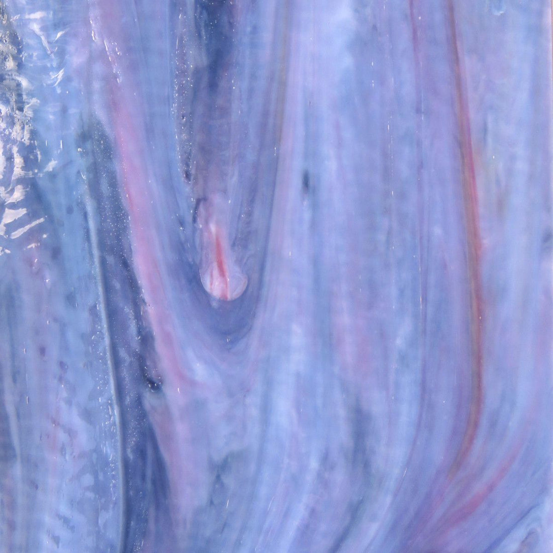 Plaque de Verre Lavande Magenta Ondulé