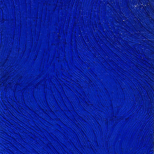 Płyta szklana kobaltowa falista