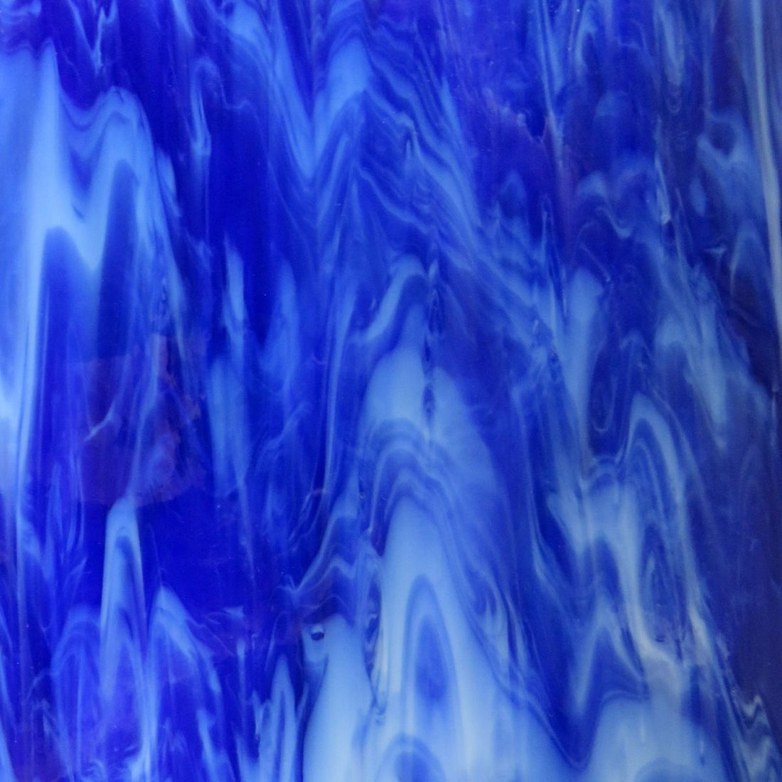 Plaque de Verre Bleu Vaporeux