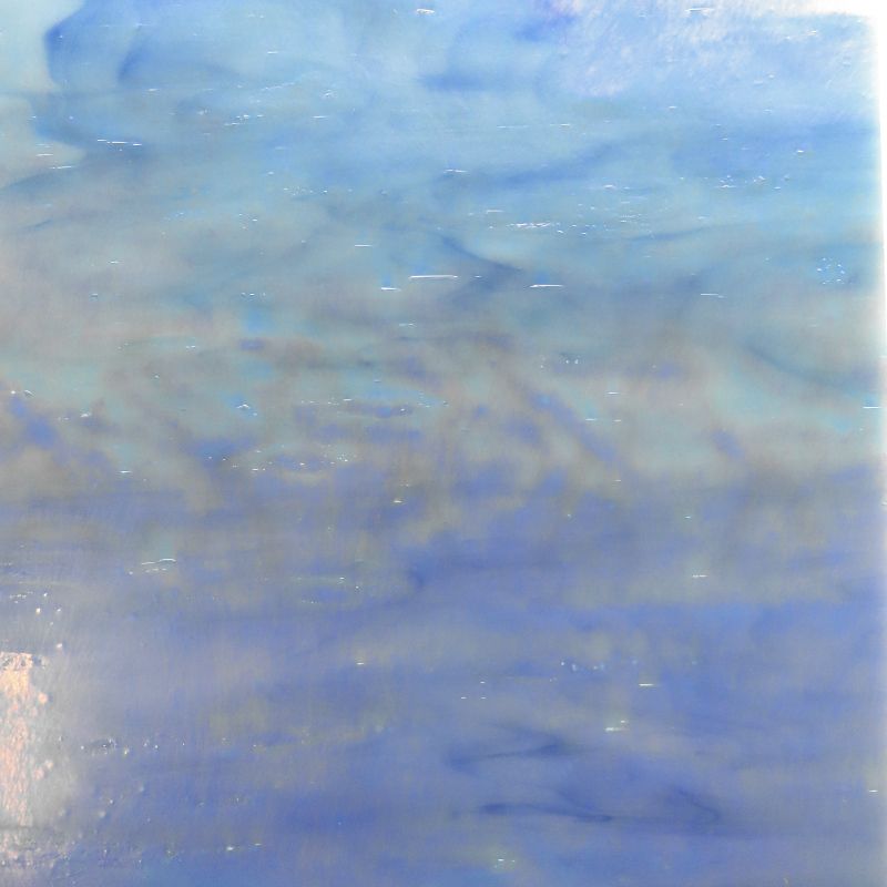Plaque de Verre Bleu Céleste