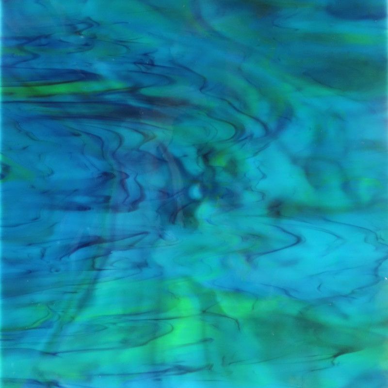 Szkło płytka Surfblauw