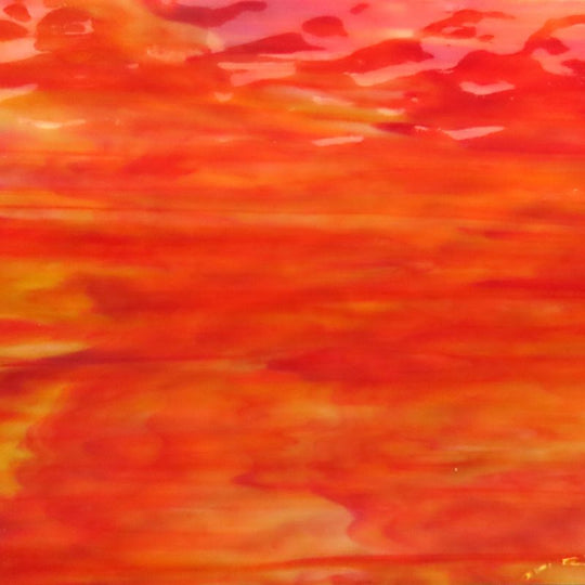 Płyta szklana ciemnopomarańczowa opal żółty struktura