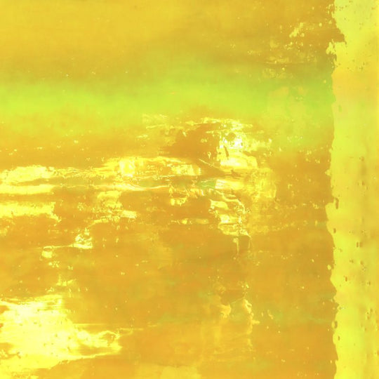 Płyta szklana Neonowo-żółty opalizujący