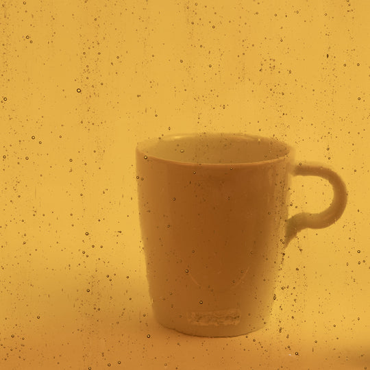 Glasplatte Goldener Sirup