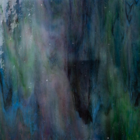Plaque de Verre Indigo Arc-en-Ciel