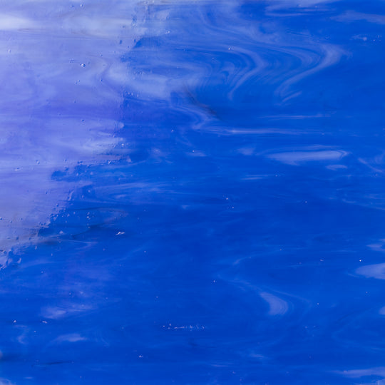 Glasplatte Tiefblaues Wasser Nebelig