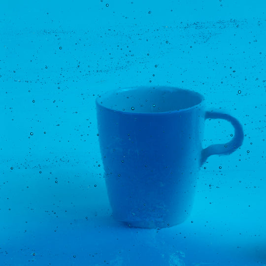 Plaque de Verre Turquoise Clair