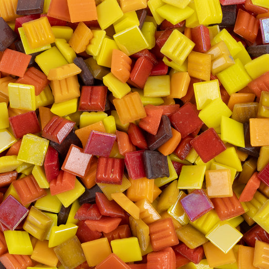 Glass Mosaic Summer Mix 10mm