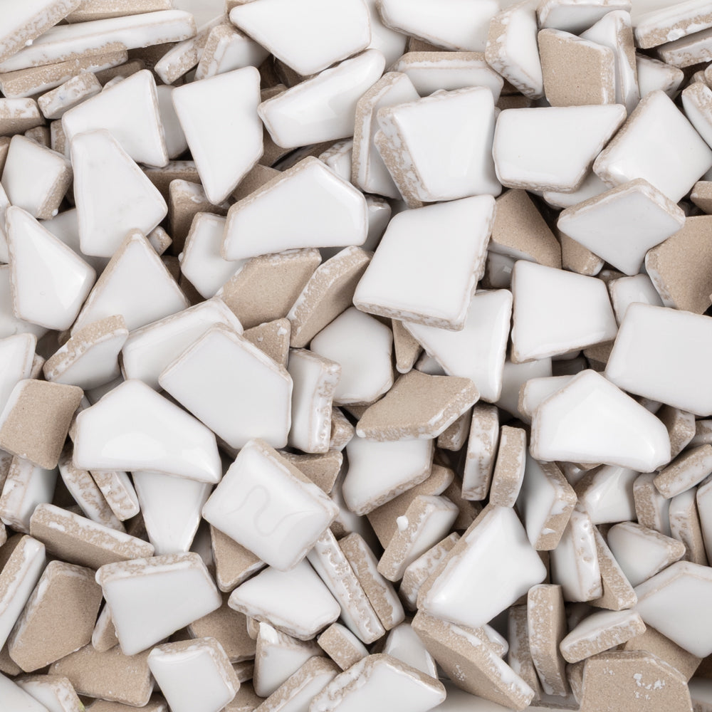 Flip Ceramiczne puzzle białe
