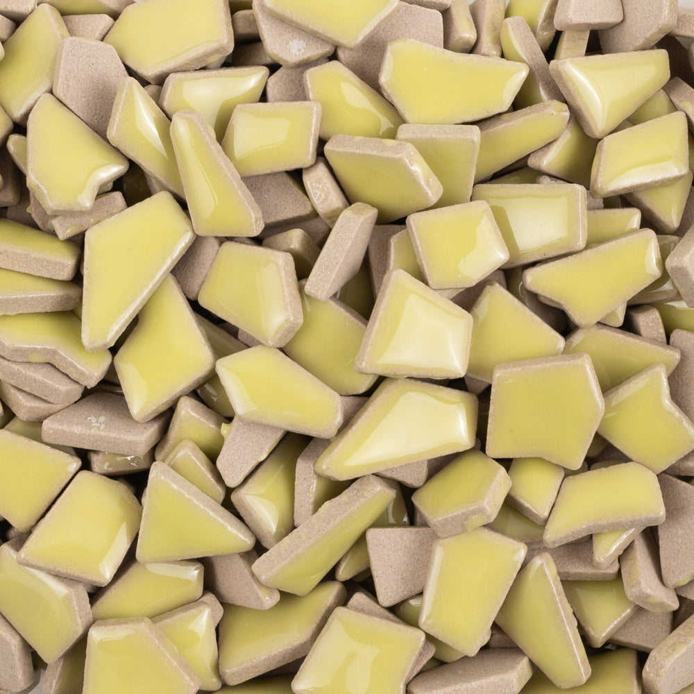 Flip Keramische Puzzels Okergeel
