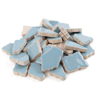 Ceramiczne puzzle białe
