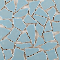 Ceramiczne puzzle białe